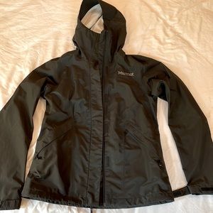 Marmot womens windbreaker small black